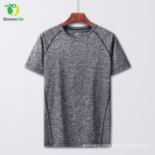 Wholesale mens gym plain oversized raglan t shirt oem polyester blank slim fit cheap plus size quick dry t-shirts